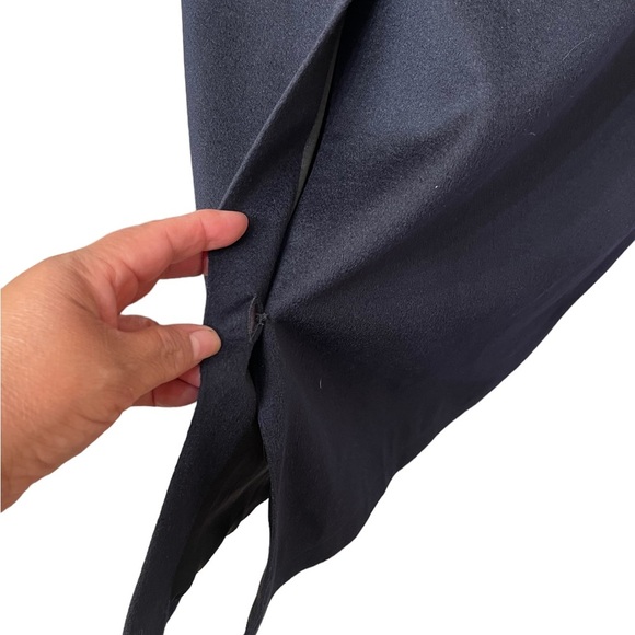 Giorgio Armani Loro Piana 100% Cashmere Storm System Long Coat Size 52 - Picture 5 of 16